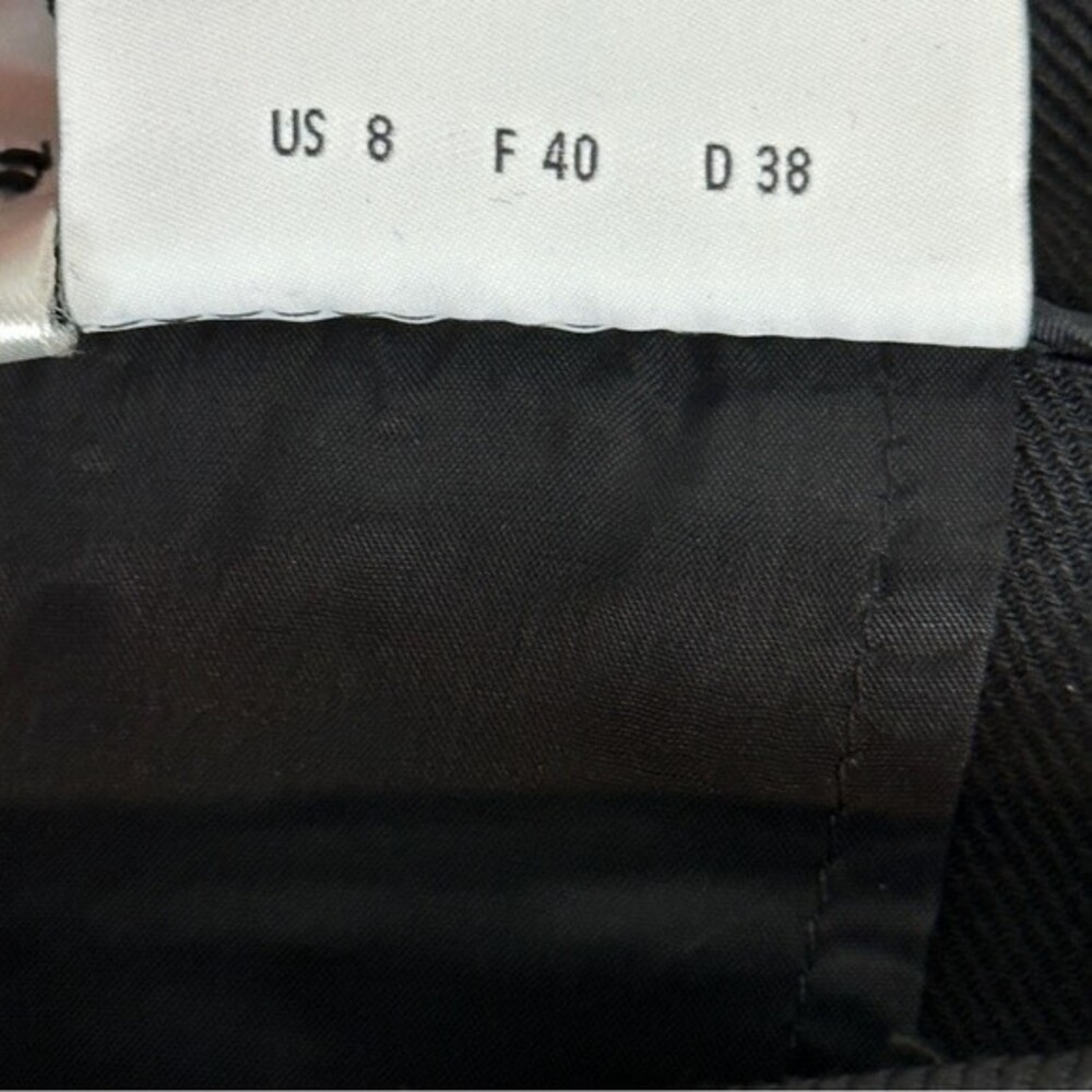 Akris Punto Fia Slim Fit Riding Pants Black 8 - Picture 8 of 8